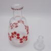 carafe vintage decor floral rouge