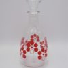 carafe vintage decor floral rouge