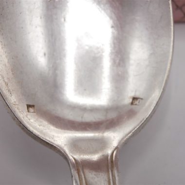 ancienne cuillere et fourchette argent