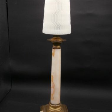 lampes pied vintage abat jour 3D