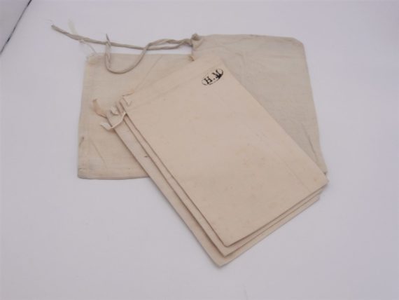 sachets toile vintage