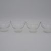 coupelles verre cisele