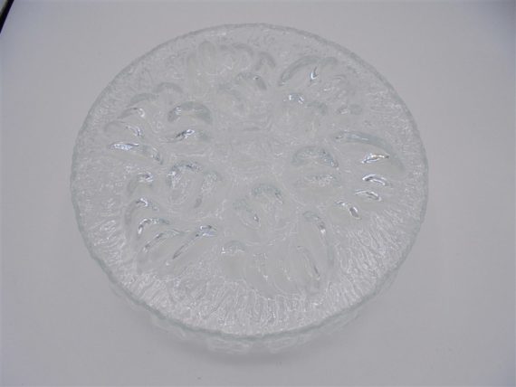 plafonnier rond verre decor soleil flammes