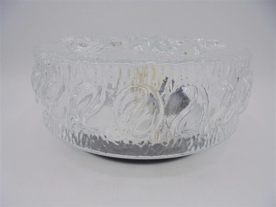 plafonnier vintage rond