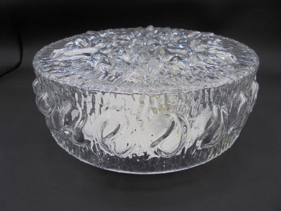plafonnier vintage rond