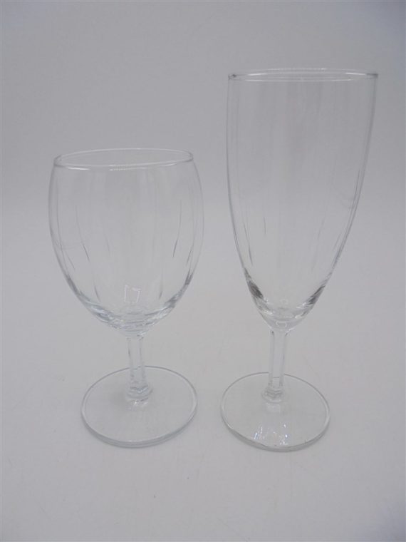 service 8 pieces verre cisele