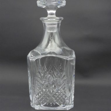 carafe whisky en cristal motifs ananas