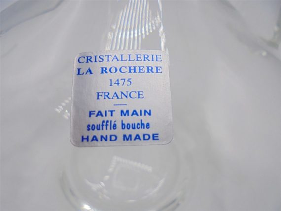 carafe cristal cisele la rochere aiguiere broc a eau