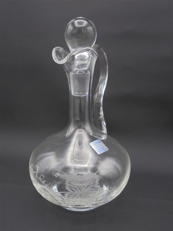 carafe cristal cisele la rochere aiguiere broc a eau