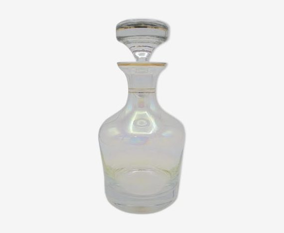 carafe whisky alcool verre irise