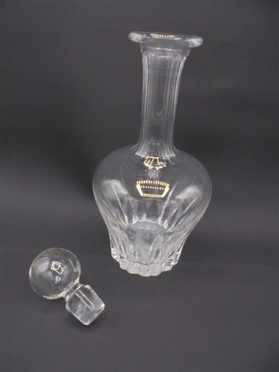 carafe cristal taille