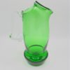 pichet broc pot a eau orangeade vintage verre vert