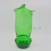 pichet broc pot a eau orangeade vintage verre vert