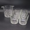 service a whisky seau a glace glacons et 6 verres