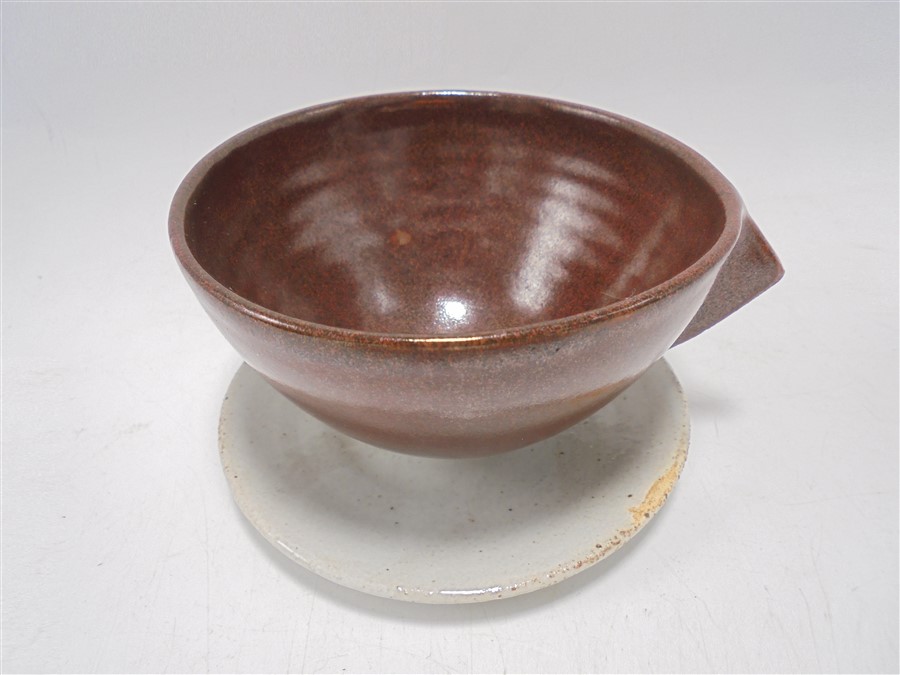 tasse et soucoupe en ceramique artisanale