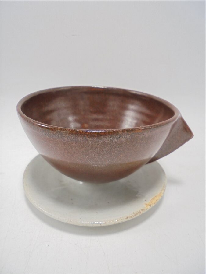 tasse et soucoupe en ceramique artisanale