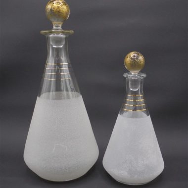 carafe vintage verre granite