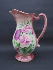 pichet vase roses stafford shire ironstone england