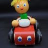 jouet bois clown voiture dodeline tete