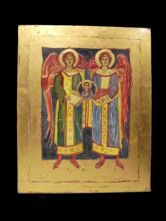 Peinture Concile des archanges Michel et Gabriel icones