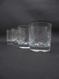 gobelets a whisky en cristal petits verres