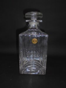 carafe whisky alcool cristal