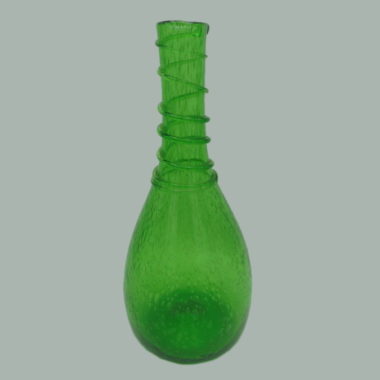 carafe verte verre bulle