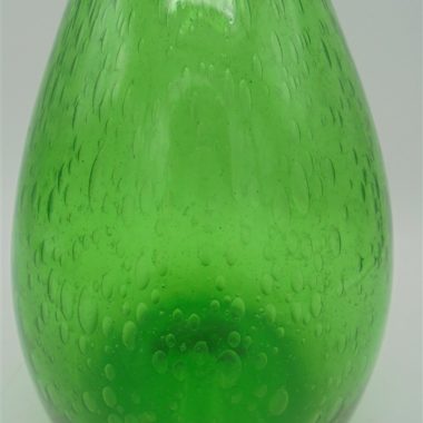 carafe verte verre bulle