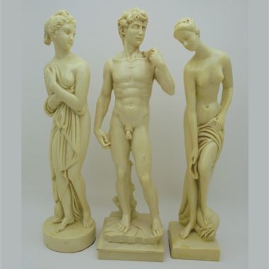 statuettes david divinites grecques femme nues lotti resine