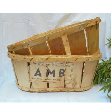ancienne cagette caisse caissette panier e fruits legumes en bois