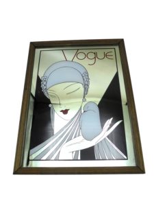 miroir art deco vogue femme annees 30