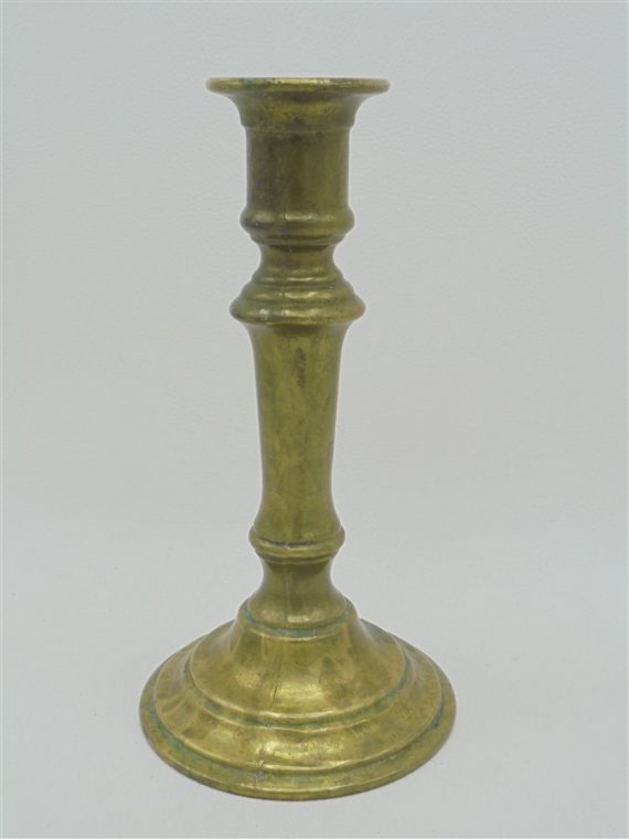 ancien chandelier bougeoir bronze dore laiton