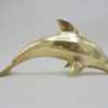 dauphin figurine laiton animaliere zoomorphe deco