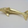 dauphin figurine laiton animaliere zoomorphe deco