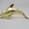 dauphin figurine laiton animaliere zoomorphe deco