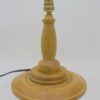 ancien pied de lampe en bois tendance matieres naturelles