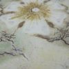 dessous de plat vintage carreau ceramique gres decor floral