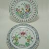 assiettes chinoises en porcelaine emaillee