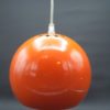 suspension globe eye ball parscot metal orange annees 70
