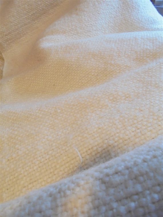ancien tapis veritable laine mouton 180x270