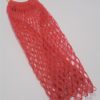 ancien filet a courses commissions vintage rouge