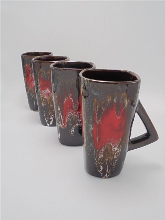 mugs vintage vallauris design