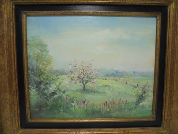 tableaux huile sur toile signees clamart paysages 4 saisons