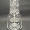 service de chevet carafe verre gobelet