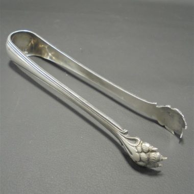 ancienne pince a sucre en argent pattes de felin