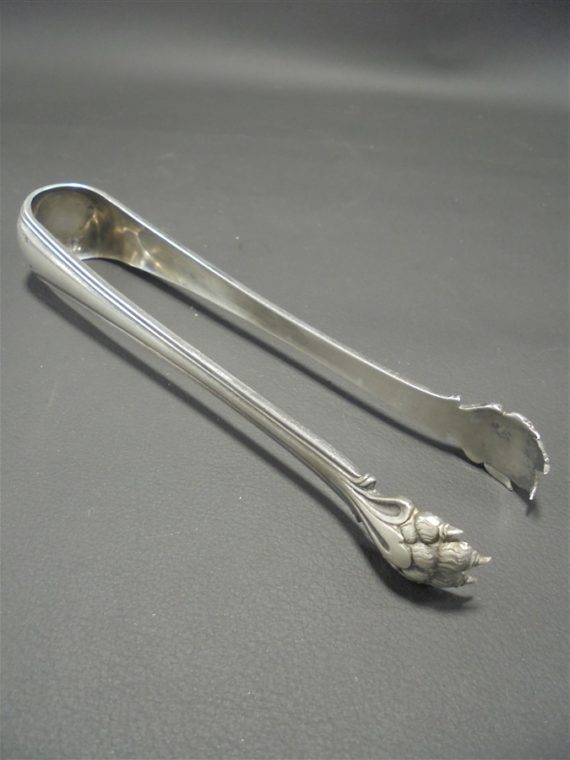 ancienne pince a sucre en argent pattes de felin