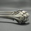ancienne pince a sucre en argent pattes de felin