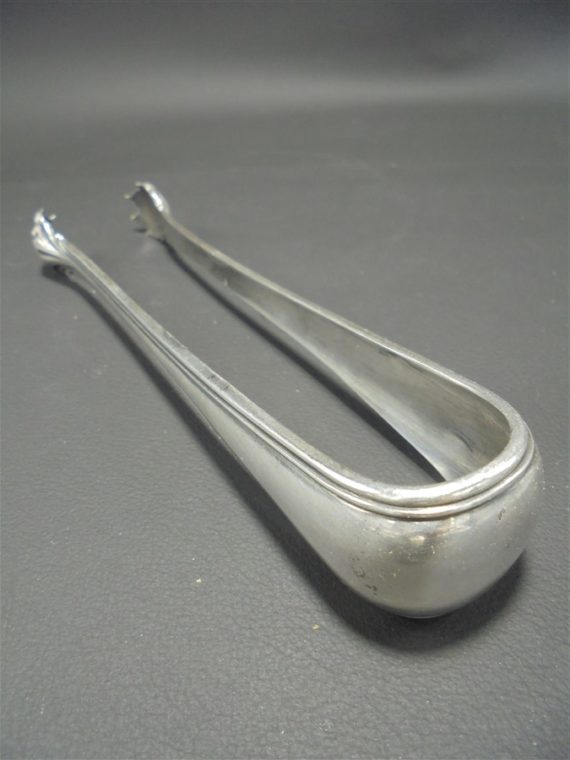 ancienne pince a sucre en argent pattes de felin