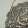 petit miroir turc ottoman miroir de sultan ovale a suspendre en argent repousse