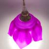 lampe baladeuse fleur fuchsia impression 3D rose